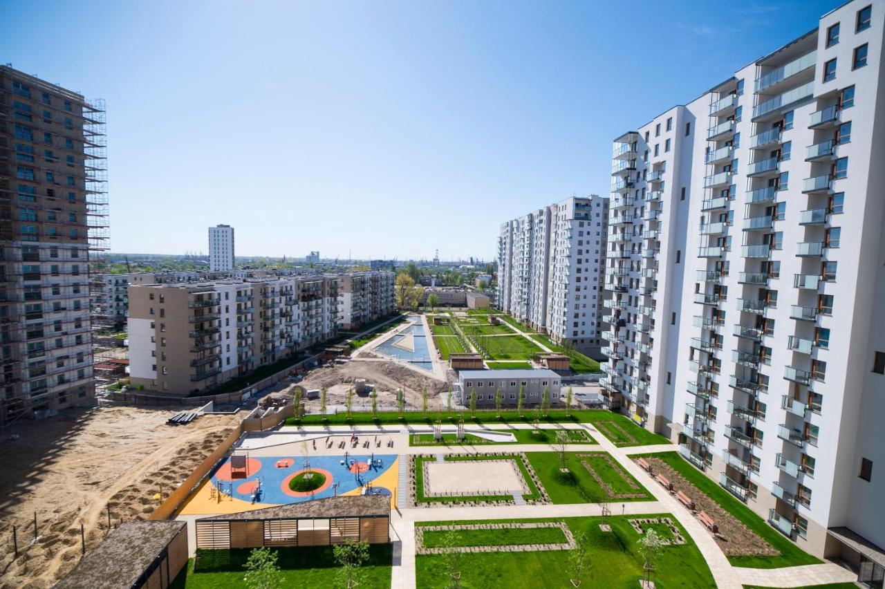 Citystay Nowa Letnica Gdansk Apartment מראה חיצוני תמונה