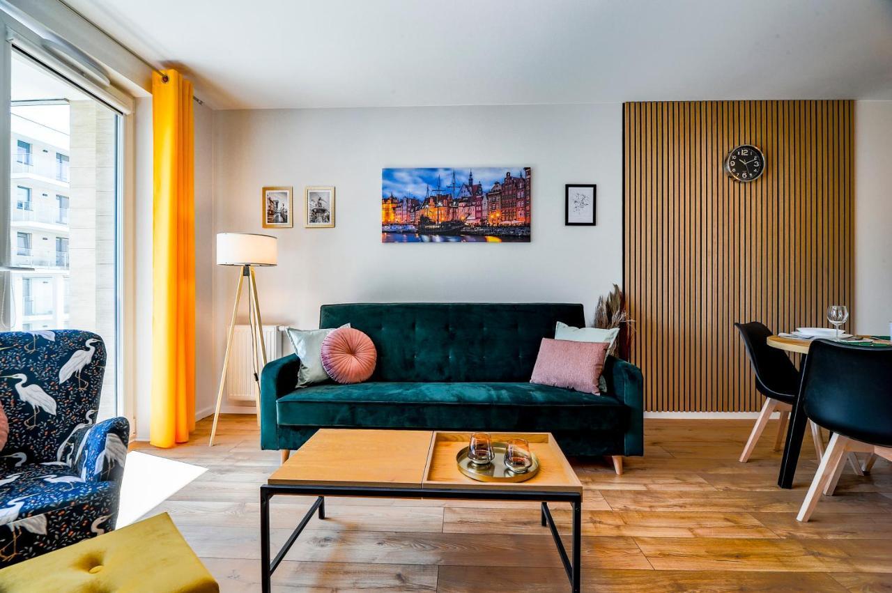 Citystay Nowa Letnica Gdansk Apartment חדר תמונה